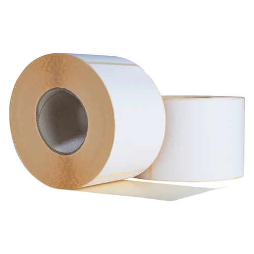 Thermische palletetiketten, 148 mm x 210 mm, 1000 etiketten per rol, kern 76 mm, wit, ECO, permanent