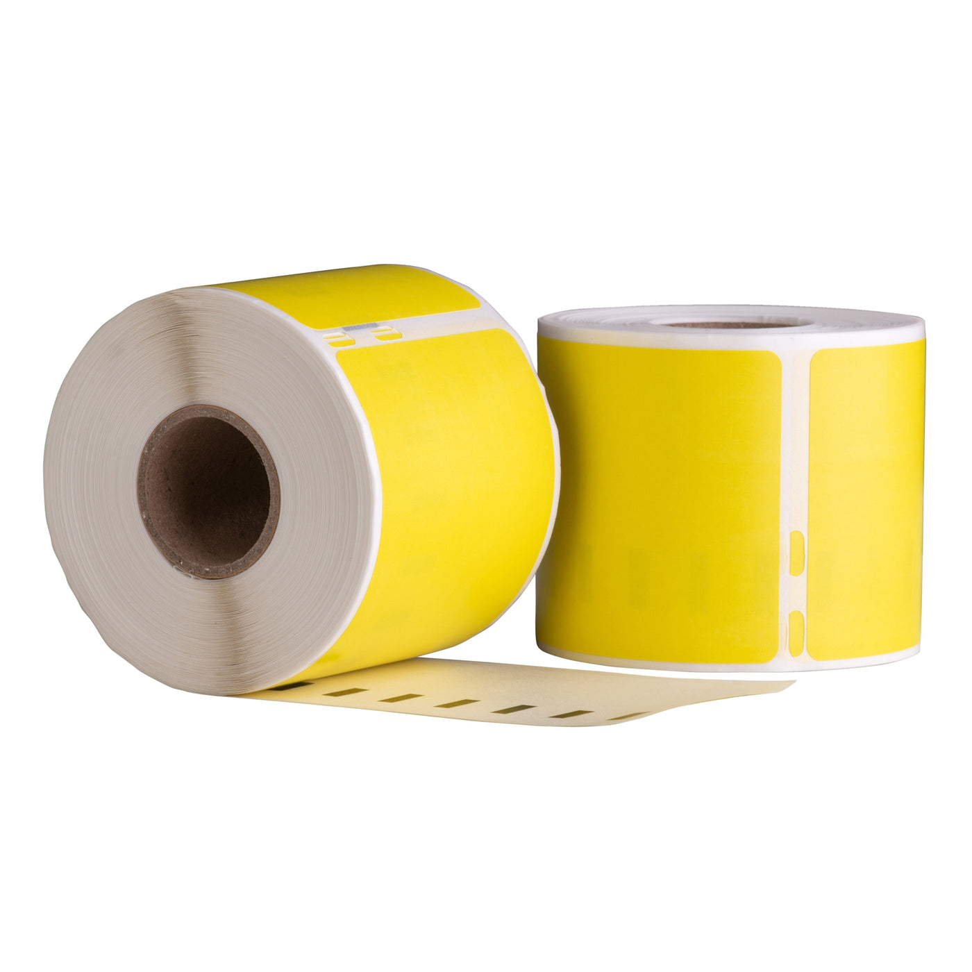 Dymo 11354 Geel compatible labels, 57 mm x 32 mm, 1000 etiketten, permanent