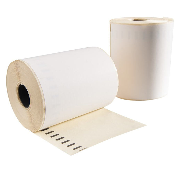 Dymo S0904980 compatible labels, 104 mm x 159 mm, 220 etiketten per rol, wit, permanent